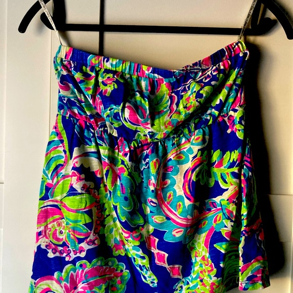 Lilly Pulitzer ‘Val’ strapless top in Toucan Play - Picture 2 of 3